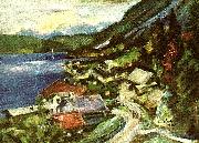 Lovis Corinth walchensee oil painting